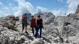 Via ferrata Bocchette 305  dla każdego  Dolomiti Brenta [upl. by Wilonah967]