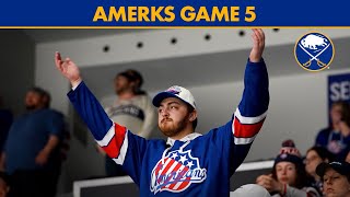 Rochester Americans Take On Syracuse Crunch In Game 5 Of Calder Cup Playoffs  AHL  Buffalo Sabres [upl. by Athey]