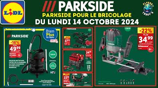 Catalogue Lidl Parkside du 14 octobre 2024 ✅ Découvrez les outils de bricolage [upl. by Fennessy]