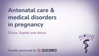 2024 Year 4C Antenatal Care amp Medical Disorders in Pregnancy Revision Lecture  MOGIG [upl. by Solange]