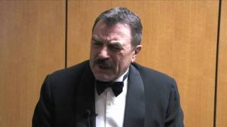 Interview with Tom Selleck April 17 2010 [upl. by Aerdnaxela]