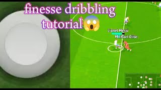 Finesse dribbling tutorial  eFootball 2025  New update  finesse dribbling tutorial  eFootball [upl. by Adham]