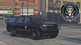 GTA Online  Granger 3600LX Police Car Build SUBURBAN POLICE SUV [upl. by Nigen]