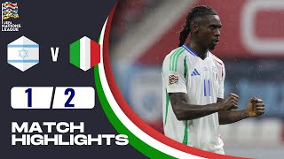 Israele  Italia  12  Gli Highlights  Lega Delle Nazioni 202425 [upl. by Stich]