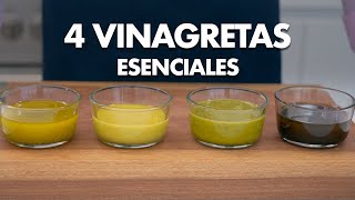 4 vinagretas esenciales ¡ideales para transformar tus ensaladas [upl. by Parish759]