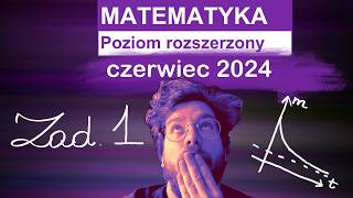 MATURA ROZSZERZONA 2024 czerwiec  Zad1 Reakcja chemiczna [upl. by Anitnauq378]