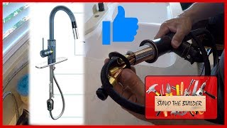 Como Cambiar e Instalar un Grifo o llave de Cocina  Kitchen Faucet Installation [upl. by Nudnarb591]