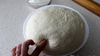 Cómo hacer masa básica de pizza  Receta de masa básica de pizza [upl. by Droflim]