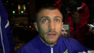 Lomachenko reaction seconds after Walters fight  ESNEWS BOXING [upl. by Narbig]