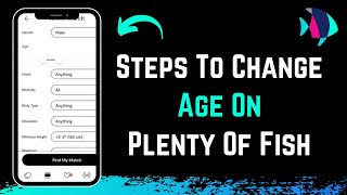 Plenty of Fish  How to Change Your Age  PoF Dating App [upl. by Tamiko136]