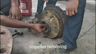 Centrifugal pump Dismantling and Assembling  Condensate Extraction Pump CEP [upl. by Ballinger]