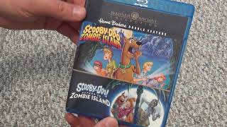 ScoobyDoo Double Feature Zombie Island and Return to Zombie Island BluRay Unboxing [upl. by Ytteb578]