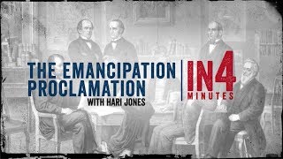 The Emancipation Proclamation The Civil War in Four Minutes [upl. by Wein]