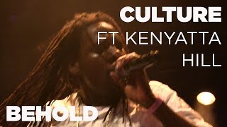 Culture ft Kenyatta Hill  Behold Live  Reggae Central Dordrecht [upl. by Bevvy]