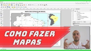 Como Fazer Mapas no QGIS  O Guia Definitivo [upl. by Druci]