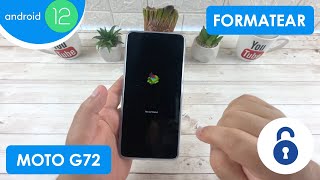 Formatear Motorola Moto G72  Android 12 [upl. by Kanya311]