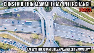 Construction Mammee Bay Interchange Jamaica [upl. by Eyeleen]