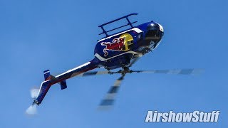 Red Bull Helicopter Aerobatics  EAA AirVenture Oshkosh 2018 [upl. by Filiano528]