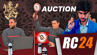 REAL CRICKET AUCTION WITH RCB  Kya mein RCB ki kismat badal sakta hun  RCPL Auction [upl. by Akkahs]