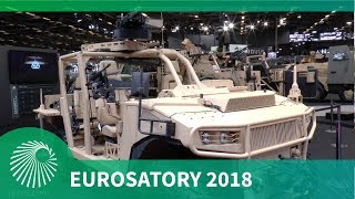 Eurosatory 2018 ARQUUS new AREG Light Tactical Vehicle for Special Operations [upl. by Atinit]