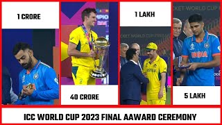 ICC World Cup 2023 Final Award Ceremony  ICC World Cup 2023 Final All Award List  World All Awards [upl. by Lachlan]