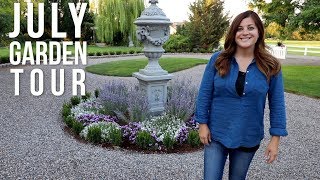 July Garden Tour  Garden Answer [upl. by Eceela518]