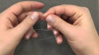 How to Tie a Surgeons Knot  a Simply Beads Club Tutorial [upl. by Crocker616]