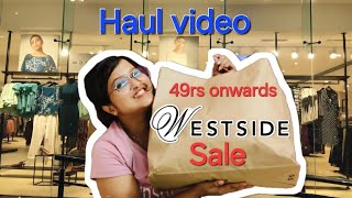 Brought a lot from Westside  Sale starts from 49  Haul video [upl. by Pandora]