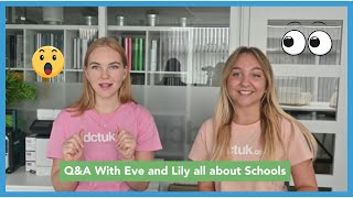 QampA With Eve and Lily all about Schools [upl. by Riggins]