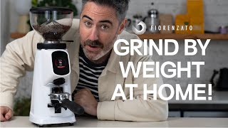 Fiorenzato AllGround Sense  Home coffee grinder that grinds by weight [upl. by Josi]