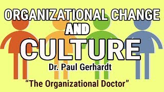 Organizational Change And Culture  Dr Paul Gerhardt [upl. by Yzmar]