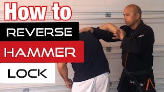 Reverse Hammer Lock  Standing hammer lock technique [upl. by Ynohtona]