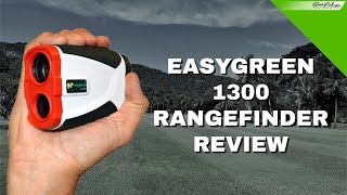 EASYGREEN 1300 LASER RANGEFINDER REVIEW VALUE LASER DEVICE [upl. by Nilauqcaj]