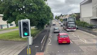 Lothian Buses Service 4 Fairmilehead  Queen Margaret [upl. by Mcgaw923]