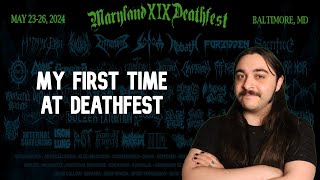 MARYLAND DEATHFEST 2024 RECAP [upl. by Roselin]