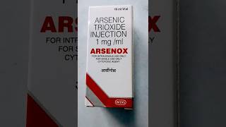 Arsenic Trioxide injection 1MG Arsenox [upl. by Ellednek]