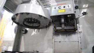 USED HAAS MODEL VF2D VERTICAL MACHINING CENTER WITH CREATIVE EVOLUTION CNC CONTROL [upl. by Ahseram]