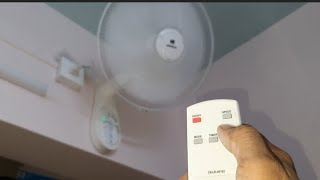 Review of Havells Fan  Review of remote fan  wall Fan Installation  New model  honest point [upl. by Taima]