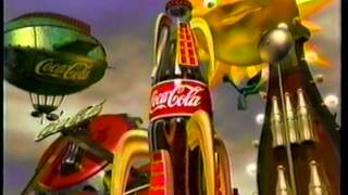 1997 Coca Cola cartoon tv advertisement 民國86年美國可口可樂公司動畫卡通電視廣告 [upl. by Anelah492]