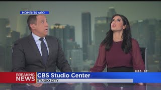 Earthquake Hits During Evening Newscast [upl. by Rowan184]