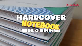 A5 HARDCOVER NOTEBOOK with Wire O binding  Buku Nota [upl. by Verine]