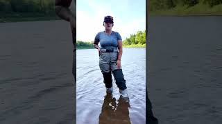 8Fans Waist Waders For Real Anglers  outdoors flyfishing 8fansgearfishinggear adventure [upl. by Leahcimauhsoj83]