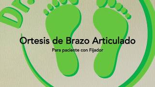 Ortesis de Brazo Articulado SEWHO Arm Brace [upl. by Auqinal828]