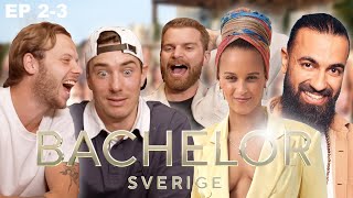 REAGERAR PÅ BACHELOR SVERIGE AVSNITT 2 amp 3 [upl. by Maxwell]