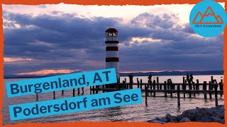 Exploring the lakeside town of Podersdorf am See Burgenland Austria [upl. by Ardnovahs110]