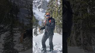 Tiptoeing Into Avalanche Terrain Bridger Range  21 Feb 2024 [upl. by Eolc]