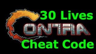 30 Lives Cheat Code for Contra on NES [upl. by Alviani68]