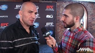 UFC 172 Glover Teixeira Believes He Overtrained for Last Fight [upl. by Rego]