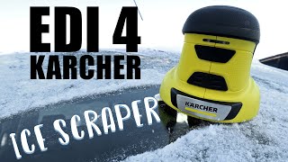 Karcher EDI 4 Ice Scraper For Car Windows  TEST  Snow Scraper [upl. by Niarbo]