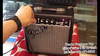 รีวิว Fender Frontman 10G ตู้กีตาร์ไฟฟ้า [upl. by Bobette886]